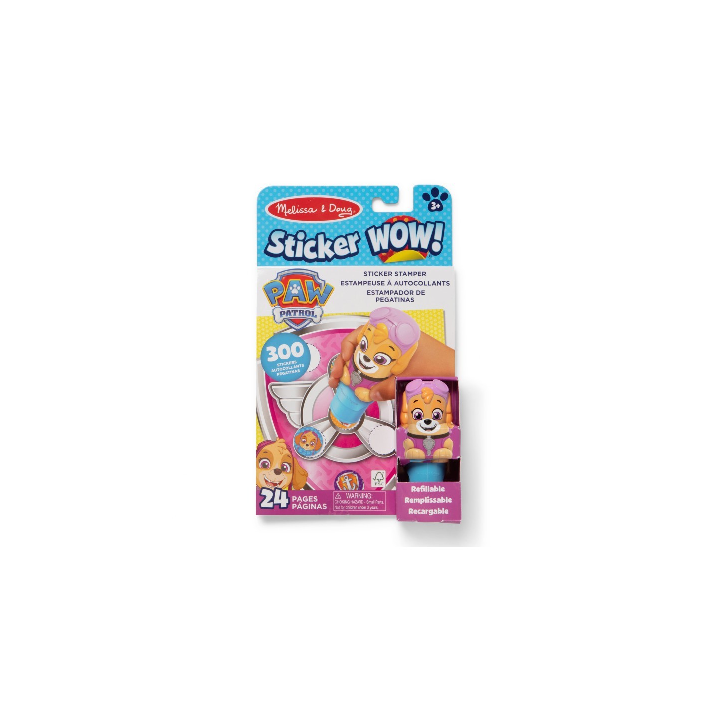 Melissa & Doug Sticker WOW! Activity Pad & Sticker Stamper - Skye