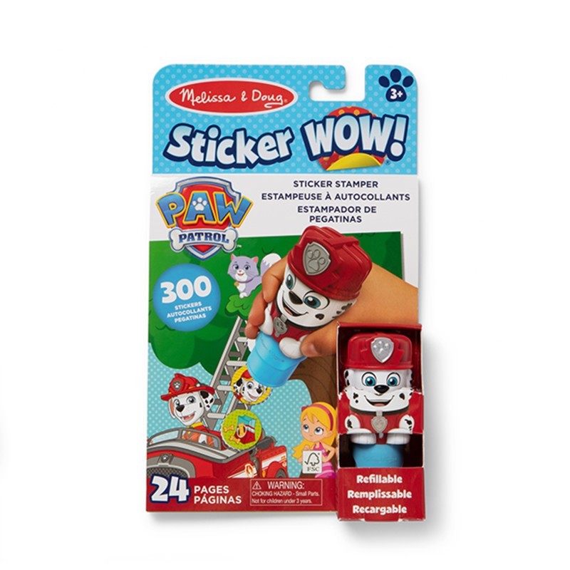 Melissa & Doug Sticker WOW! Activity Pad & Sticker Stamper - Marshall