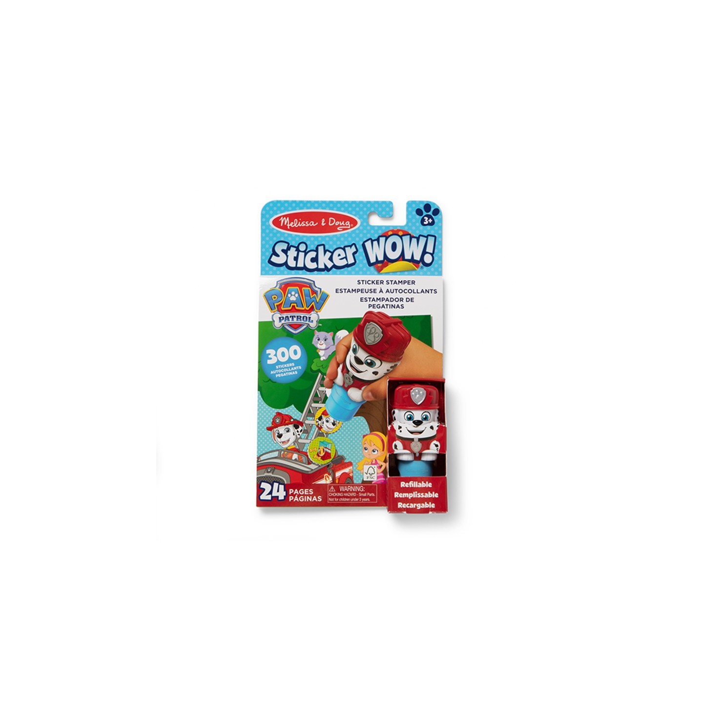Melissa & Doug Sticker WOW! Activity Pad & Sticker Stamper - Marshall
