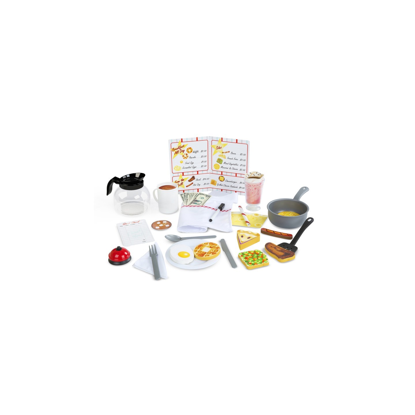 Melissa & Doug Star Diner Restaurant Play Set