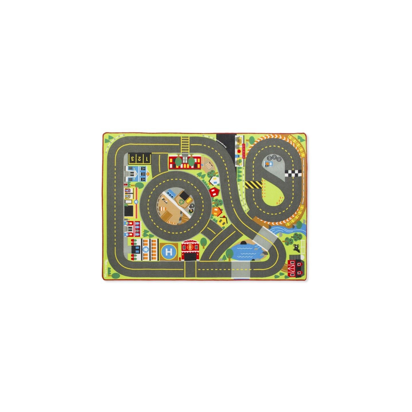 Melissa & Doug Jumbo Roadway Activity Rug