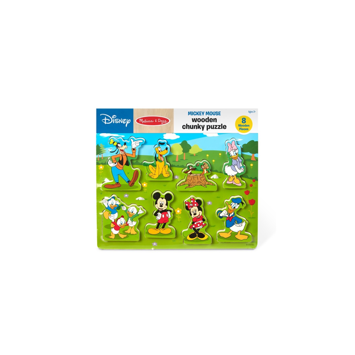 Melissa & Doug Mickey Mouse Wooden Chunky Puzzle