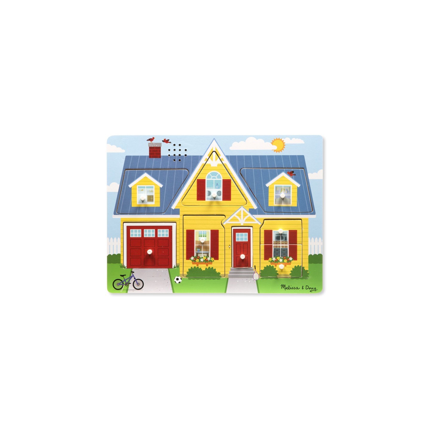 Melissa & Doug Around the House Sound Puzzle