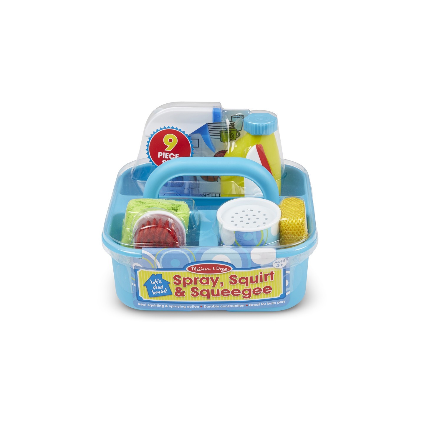Melissa & Doug Let's Play House! Spray, Squirt & Squeegee Play Set