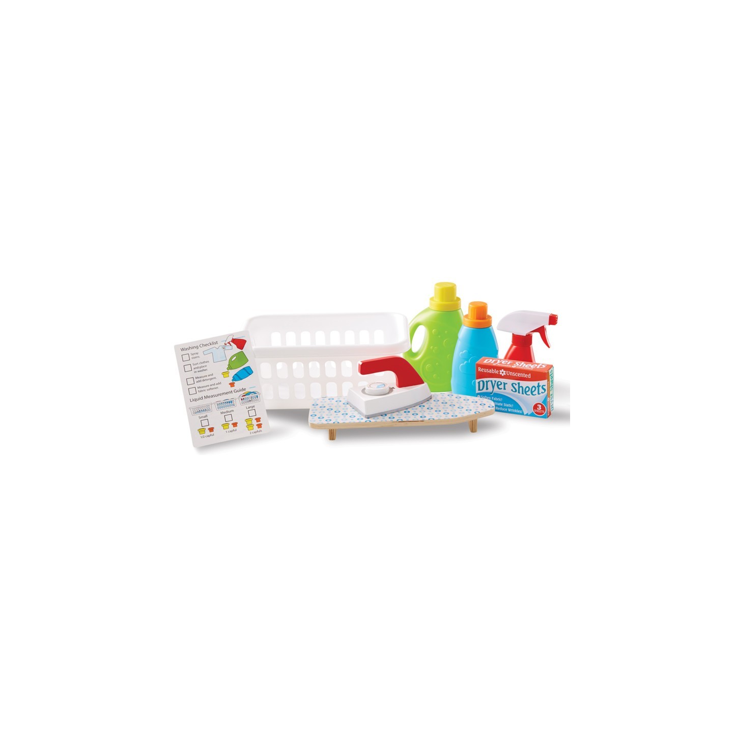 Melissa & Doug Laundry Basket Play Set
