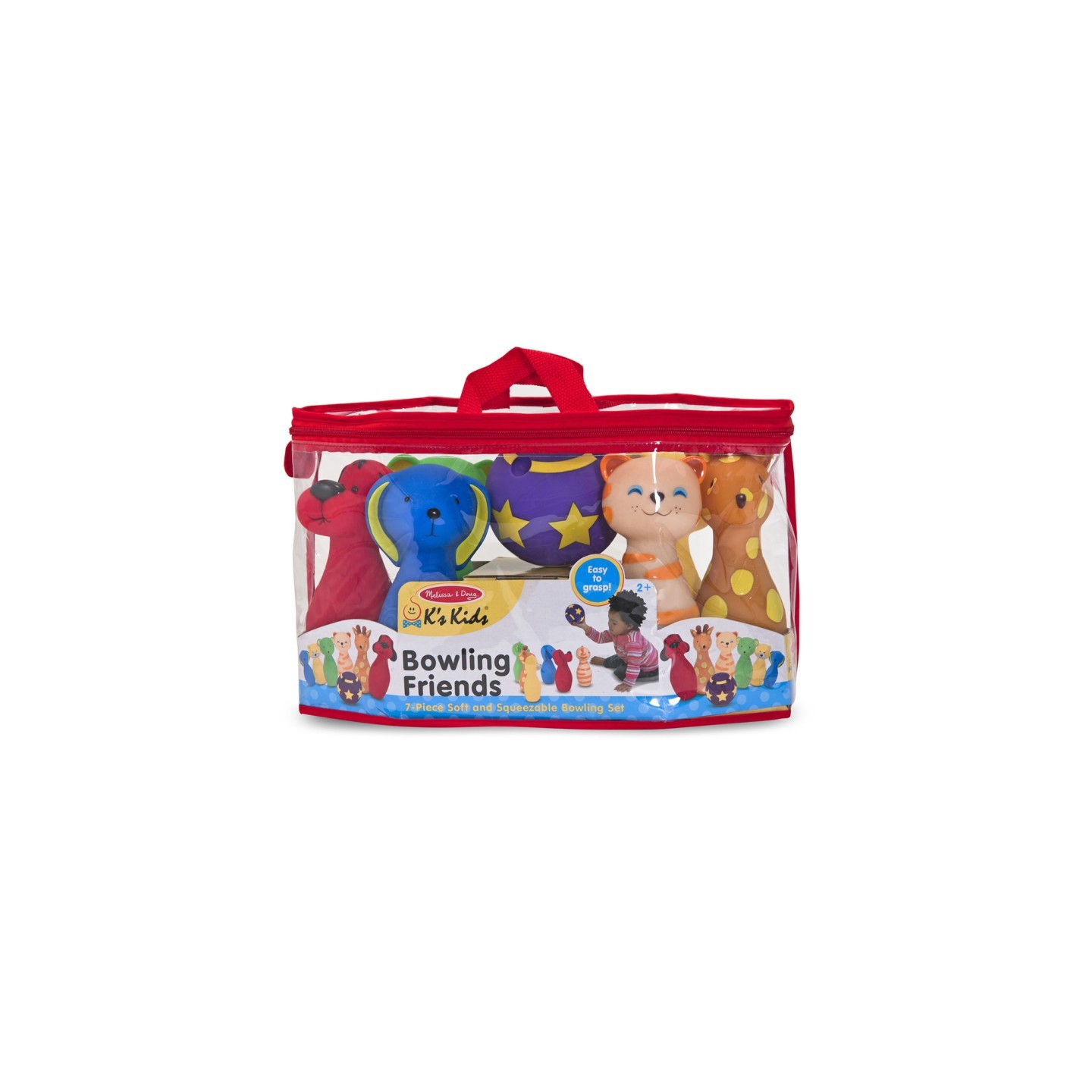 Melissa & Doug Bowling Friends Preschool Playset
