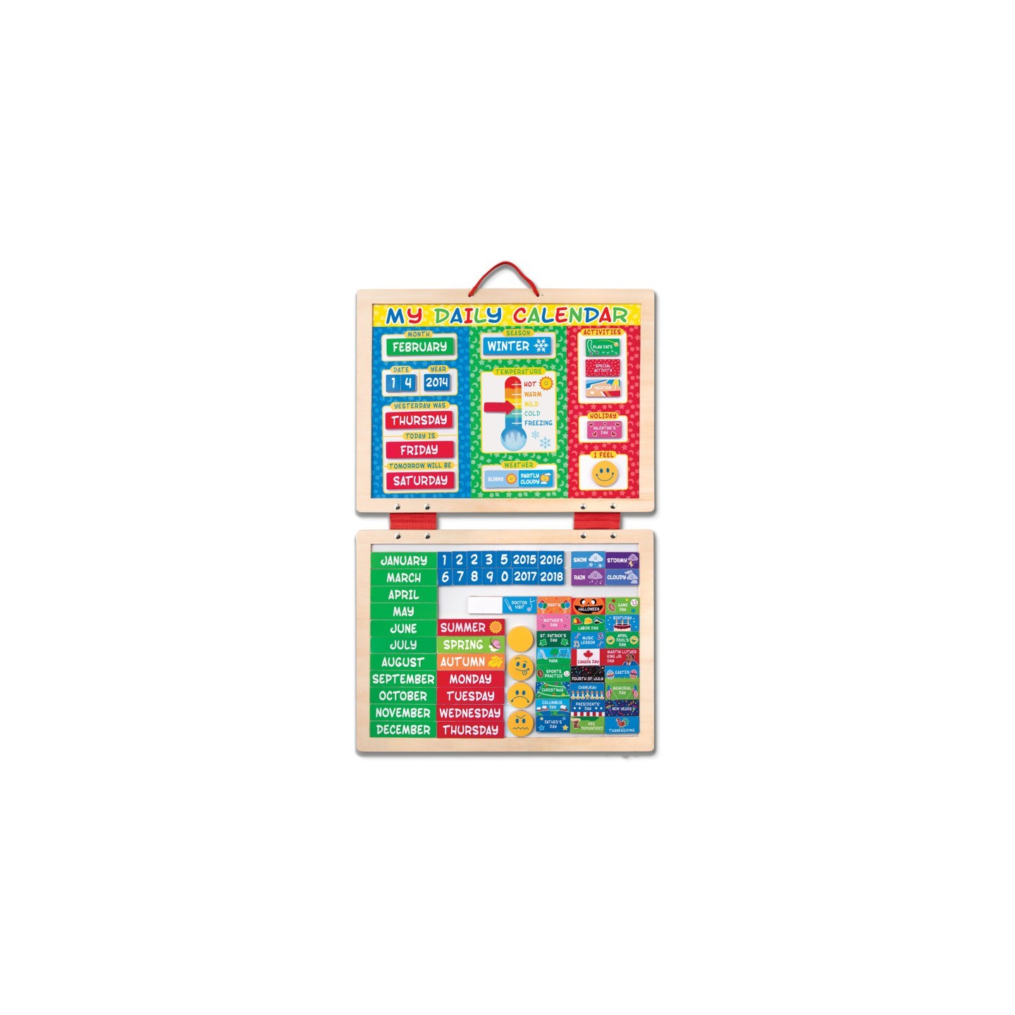 Melissa & Doug My First Daily Magnetic Calendar