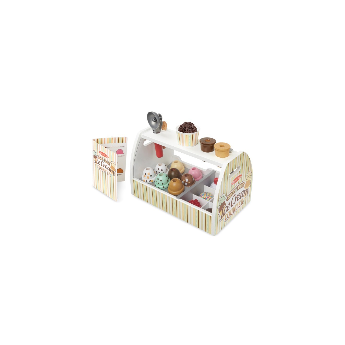 Melissa & Doug Scoop & Serve Ice Cream Counter