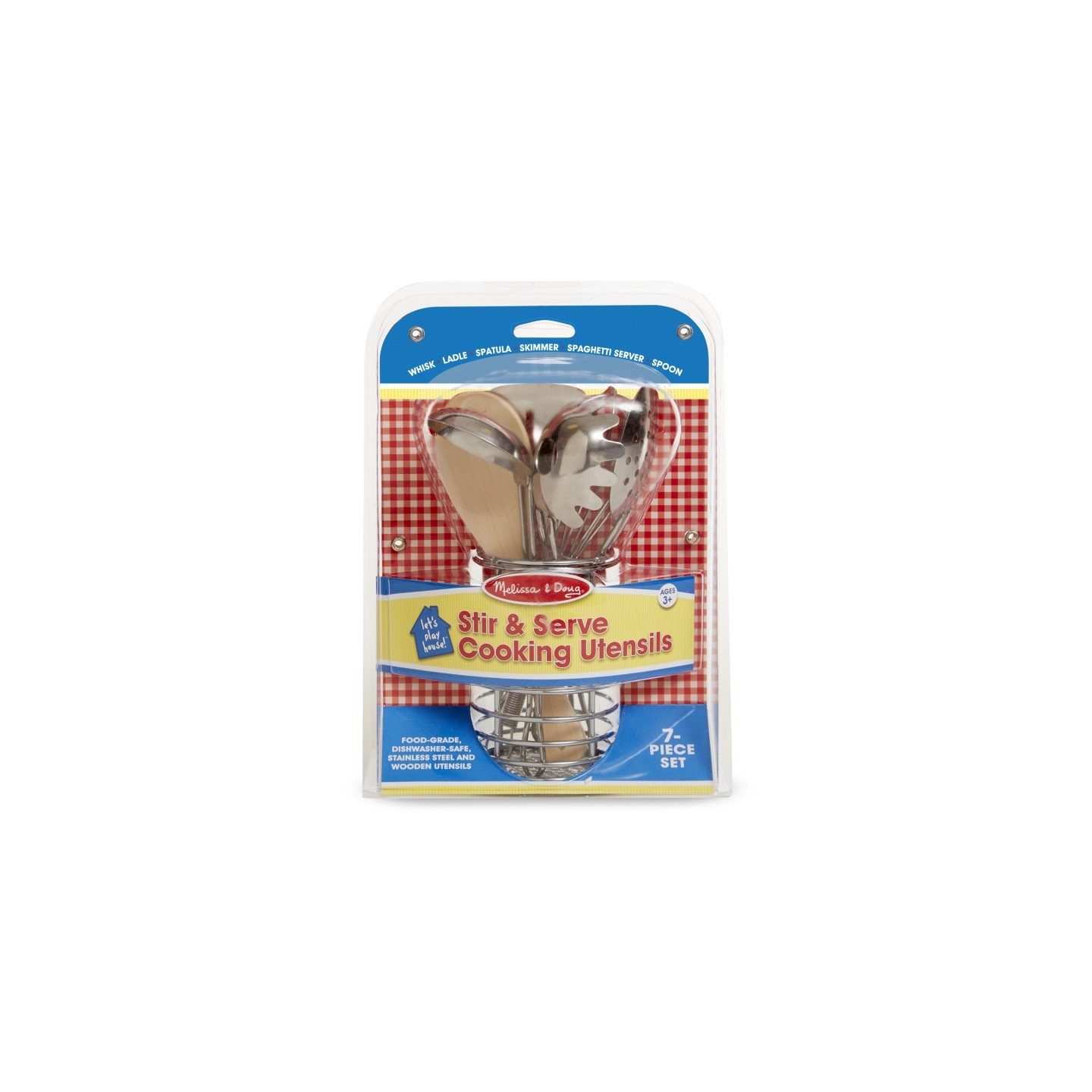Melissa & Doug Let's Play House! Stir & Serve Cooking Utensils