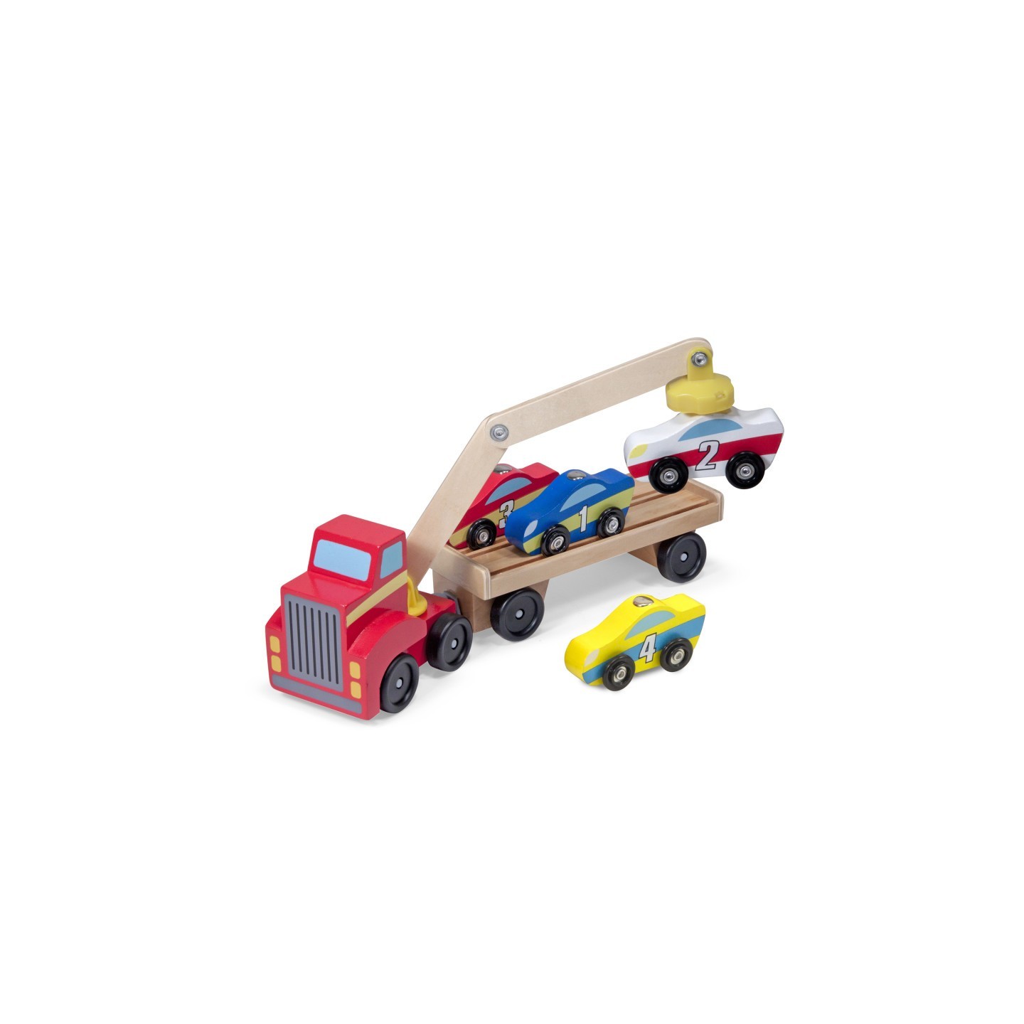 Melissa & Doug Magnetic Car Loader