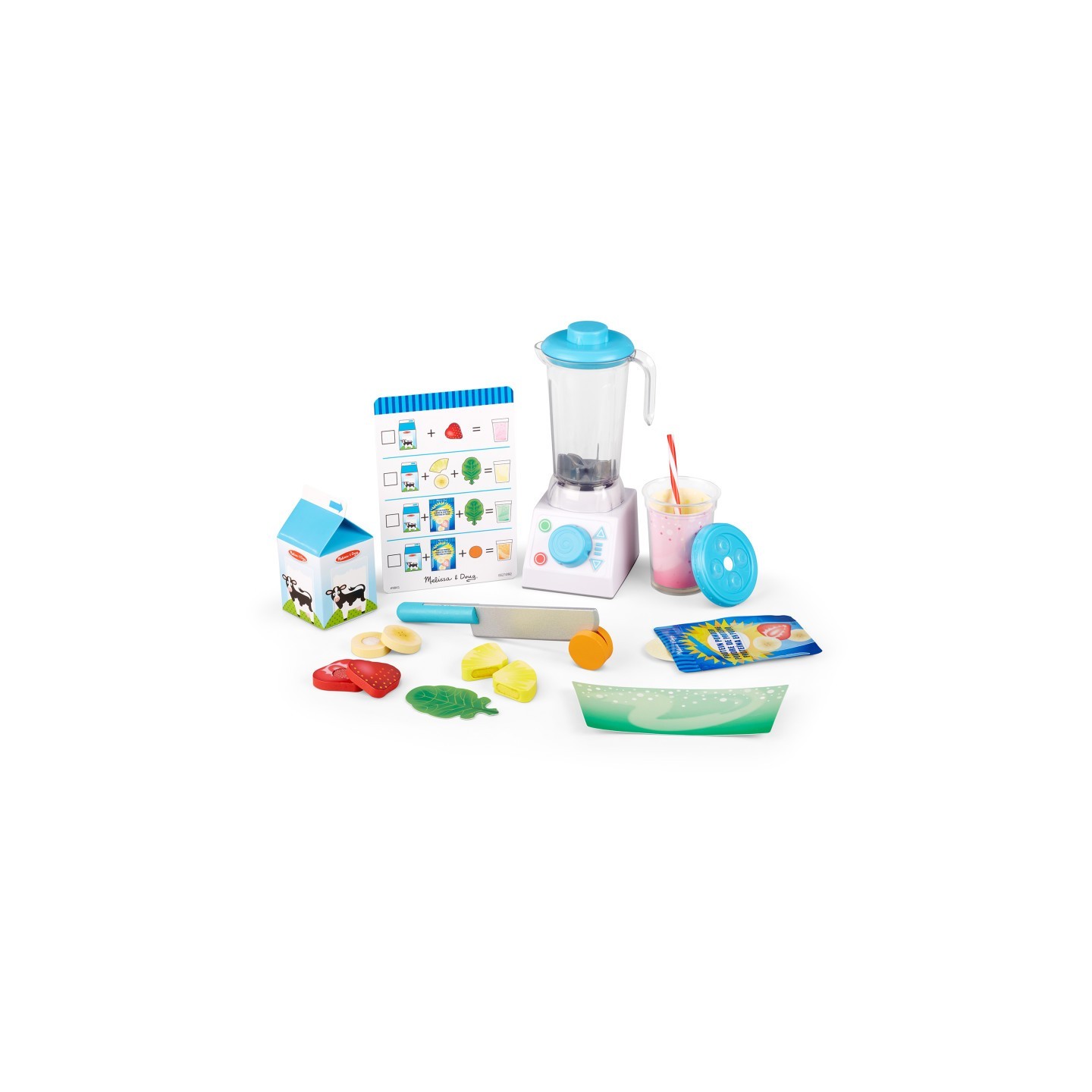 Melissa & Doug Smoothie Maker Blender Play Set