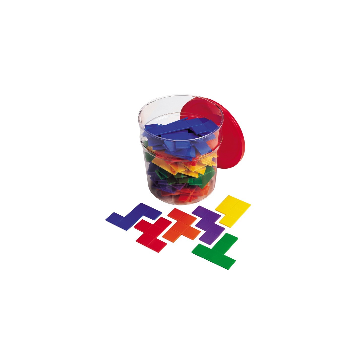 Learning Resources Rainbow™ Premier Pentominoes, Pack of 72