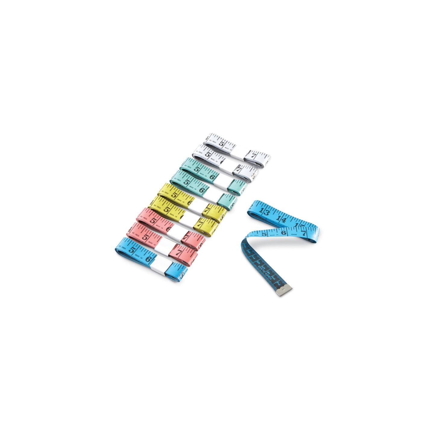 Learning Resources English/Metric Tape Measures, Pack of 10