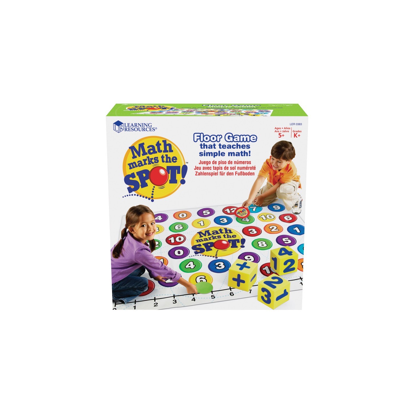 Learning Resources Math Marks the Spot™ Game