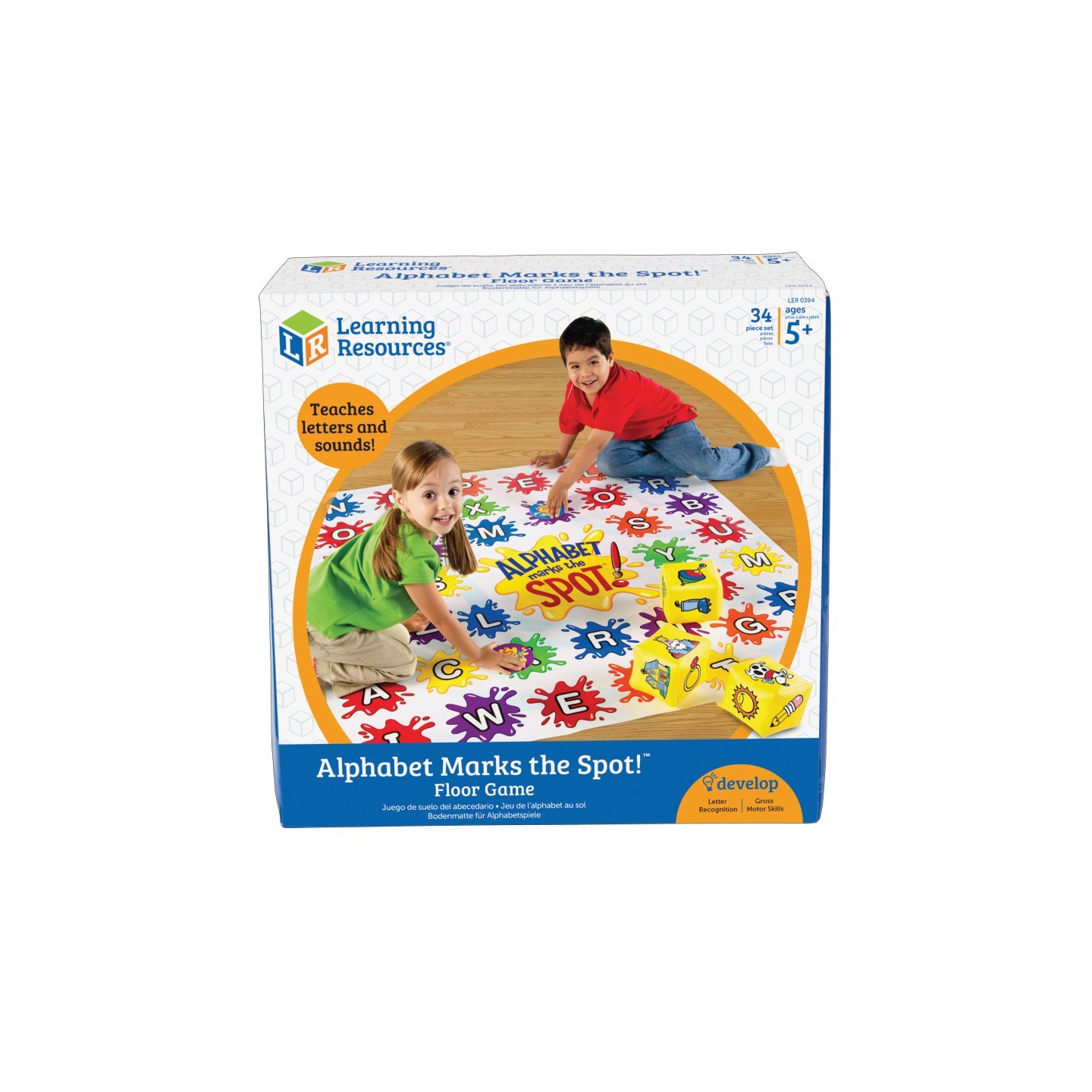 Learning Resources Alphabet Marks the Spot™ Game