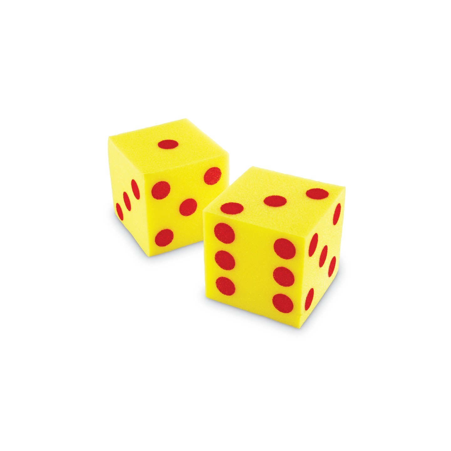Learning Resources Giant Soft Dot Cubes, Set of 2