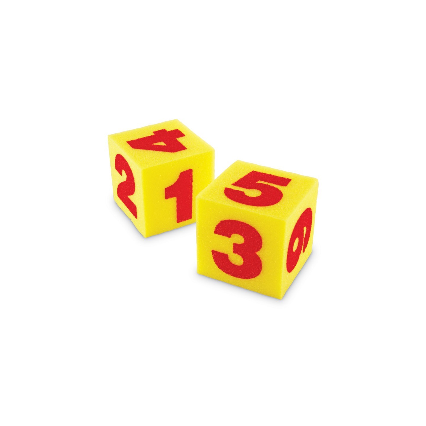 Learning Resources Giant Soft Numeral Cubes, Set of 2