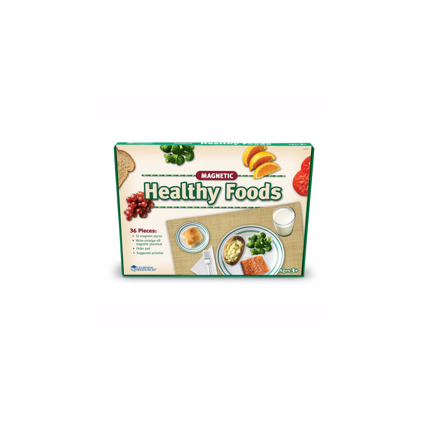 Learning Resources Pretend & Play® Magnetic Healthy Foods Set