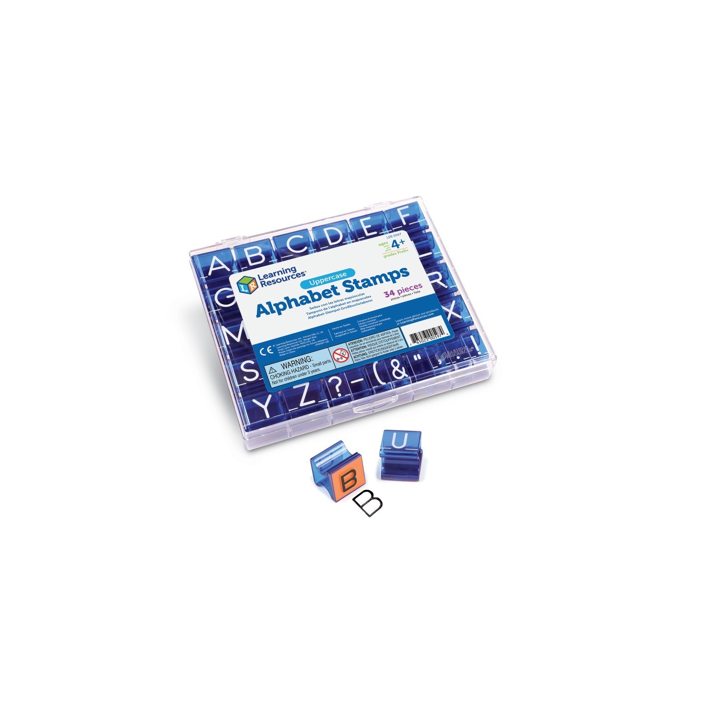 Learning Resources Uppercase Alphabet Stamp Set