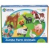 Learning Resources Jumbo Farm Animals, Set of 7