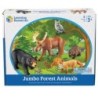 Learning Resources Jumbo Forest Animals, Set of 5