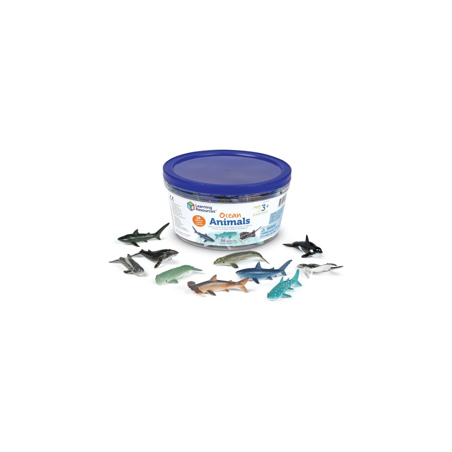 Learning Resources Ocean Creatures, Set of 50