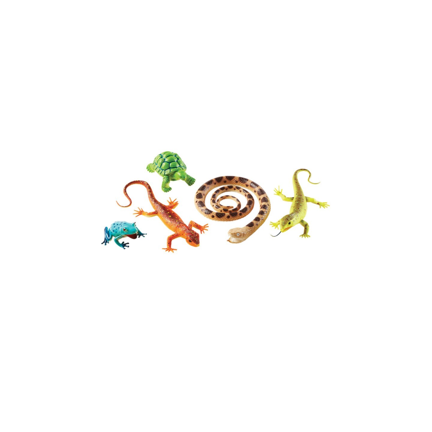 Learning Resources Jumbo Reptiles & Amphibians, Set of 5