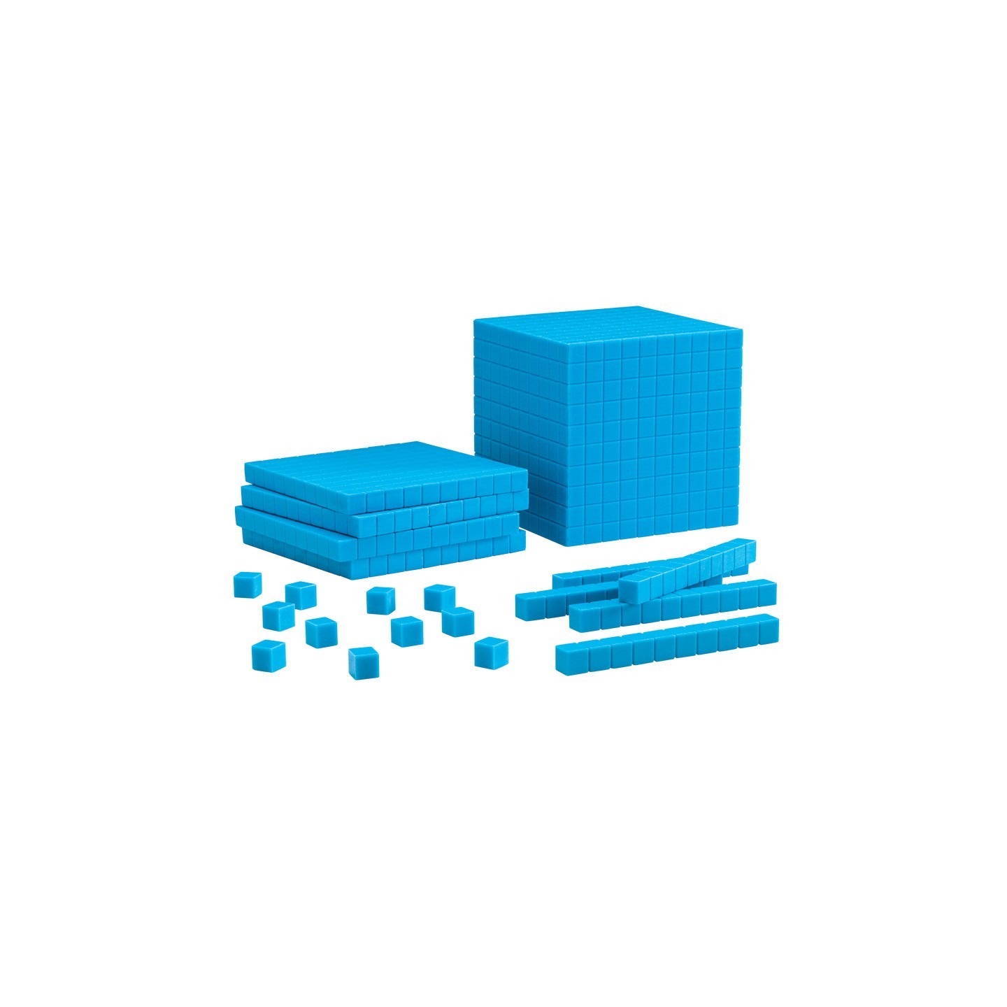 Learning Resources Blue Plastic Base Ten Starter Set