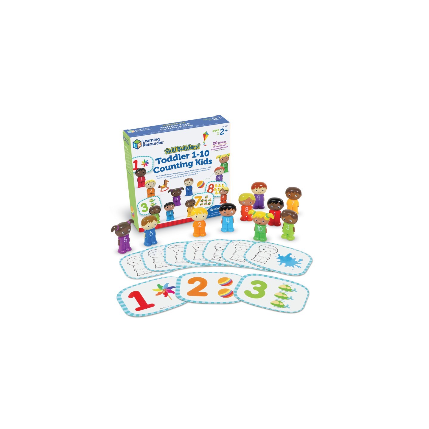 Learning Resources Skill Builders! Toddler 1-10 Counting Kids