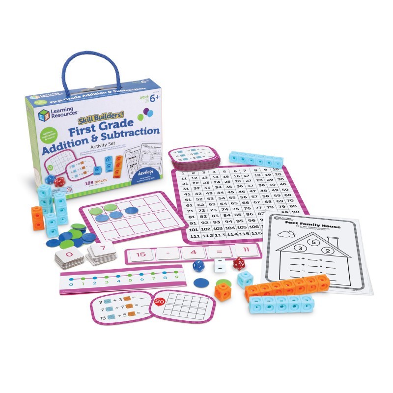 Learning Resources Skill Builders! 1st Grade Addition & Subtraction