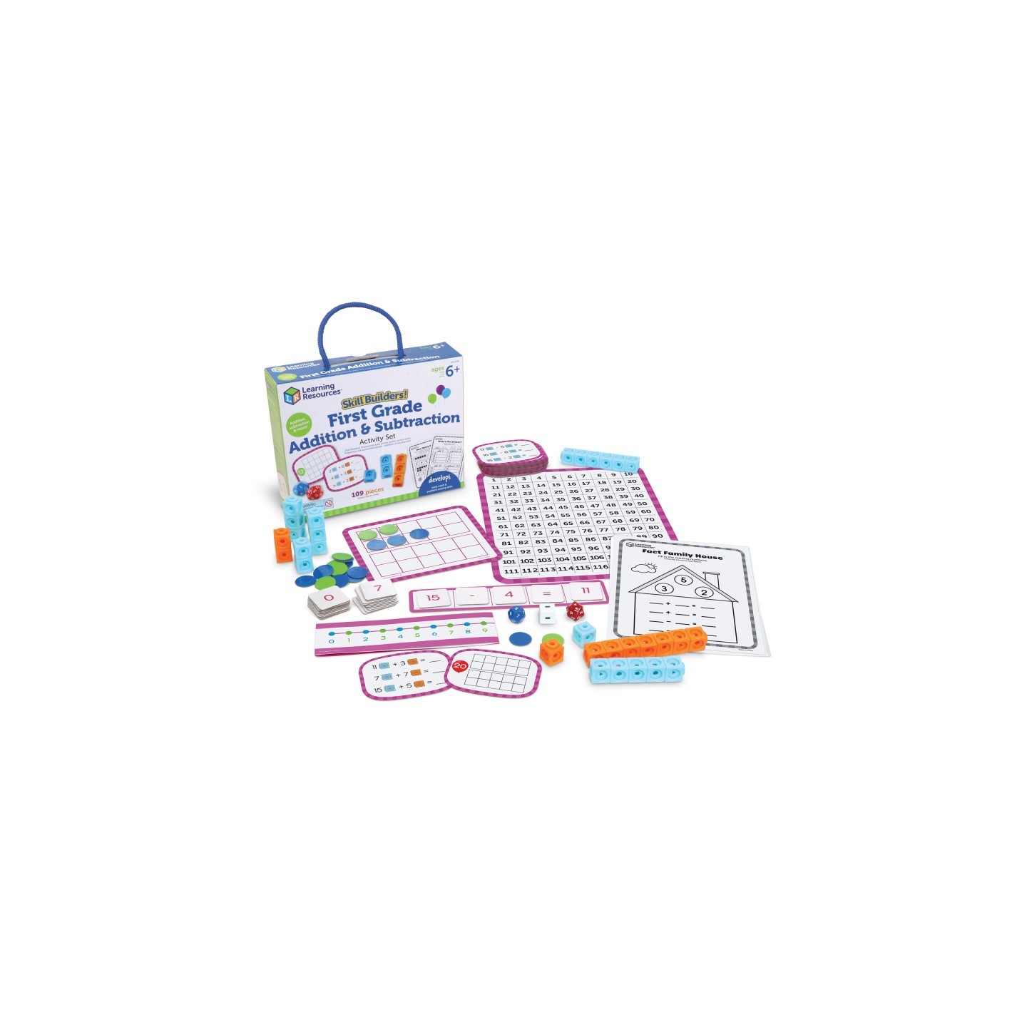 Learning Resources Skill Builders! 1st Grade Addition & Subtraction