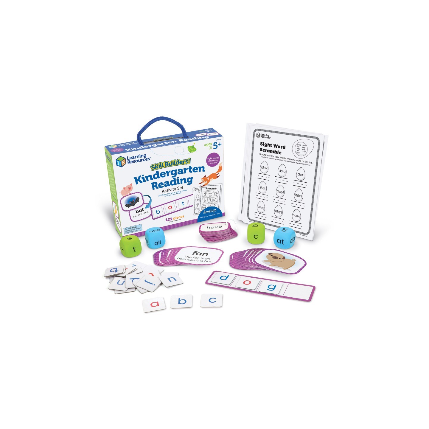 Learning Resources Skill Builders! Kindergarten Reading
