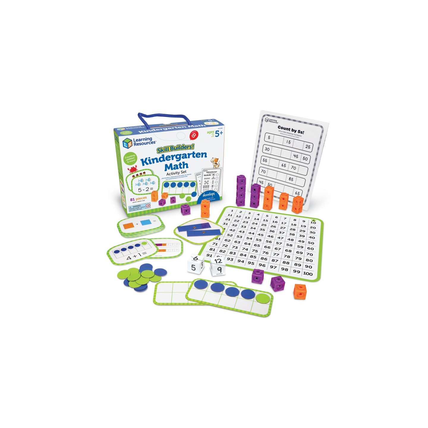 Learning Resources Skill Builders! Kindergarten Math