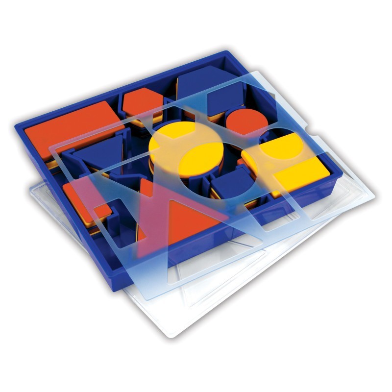Learning Resources Attribute Blocks Desk Set