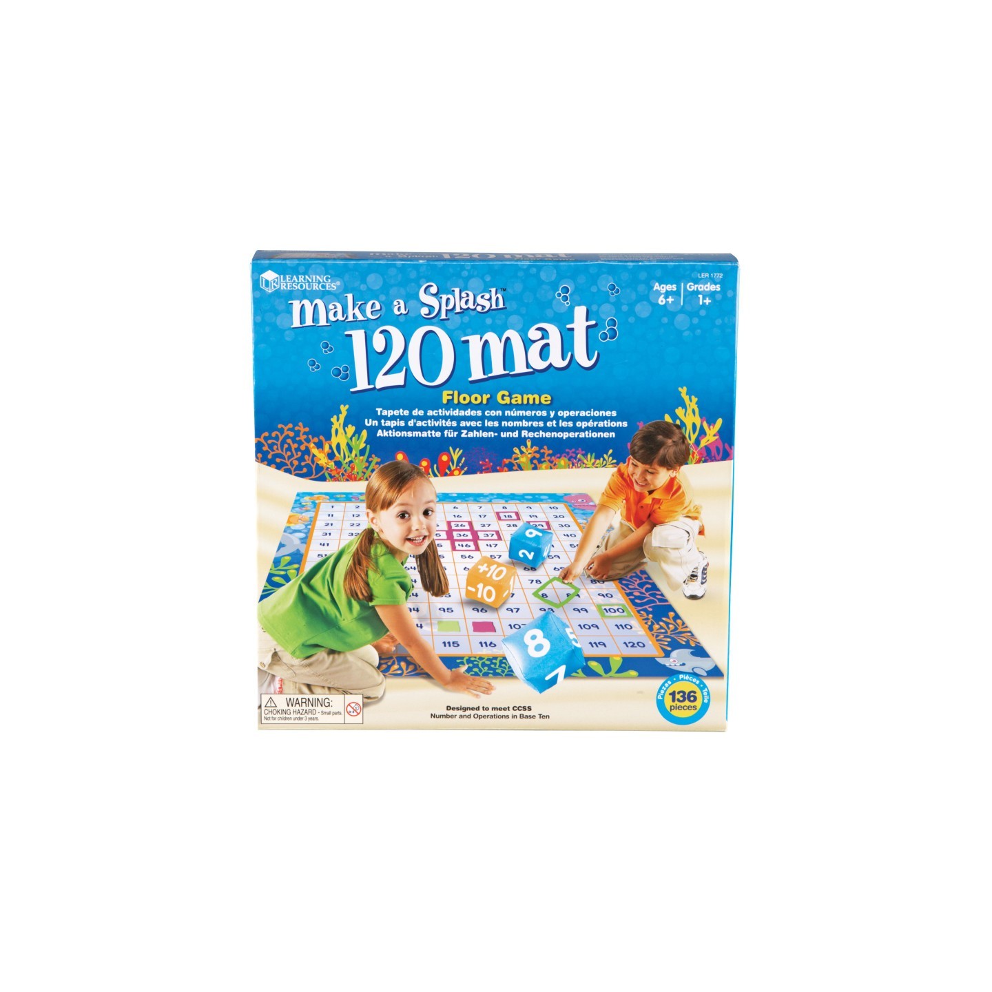 Learning Resources Make a Splash™120 Mat Floor Game