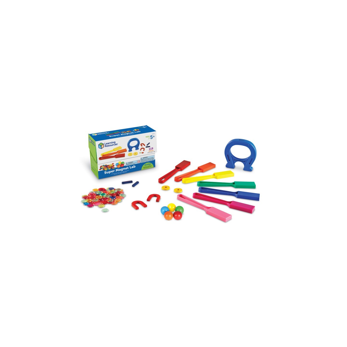 Learning Resources Super Magnet Classroom Lab Kit