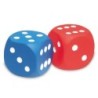 Learning Resources Foam Dice, Dot Dice, Set of 2