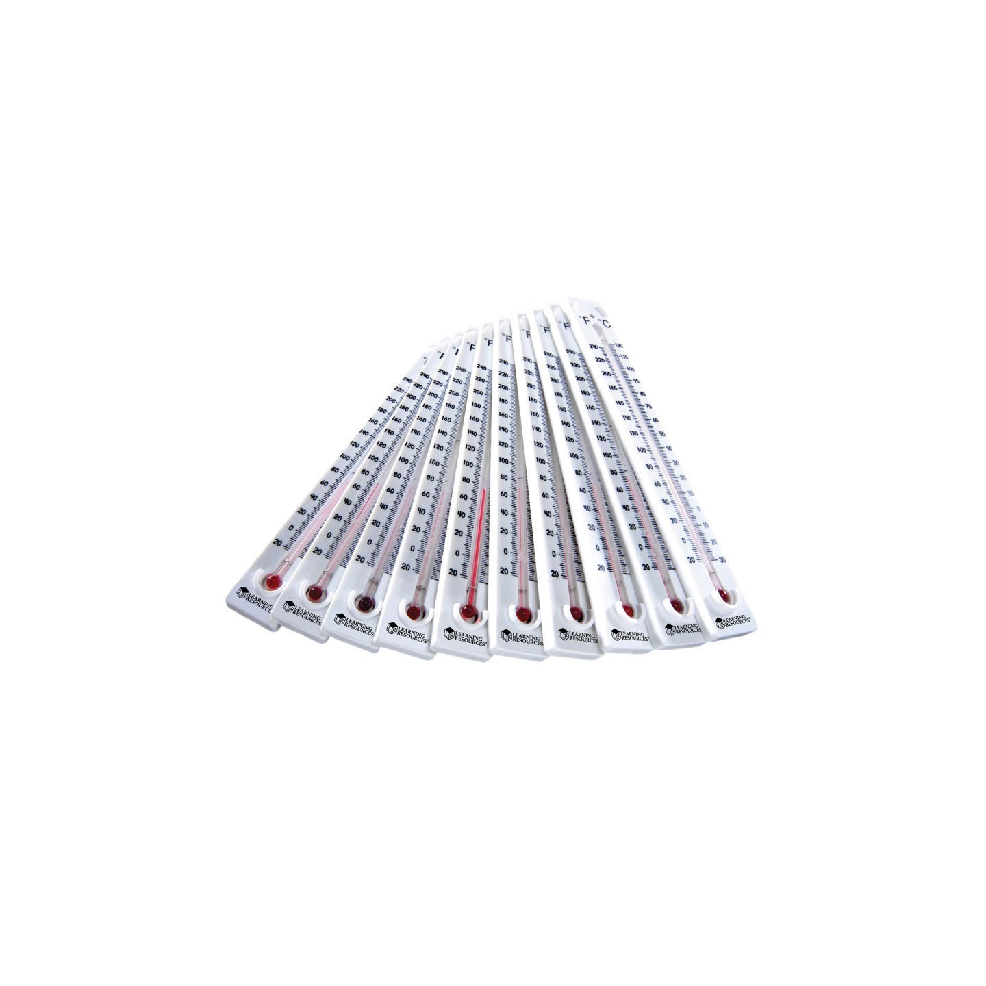 Learning Resources Boiling Point Thermometers, Set of 10