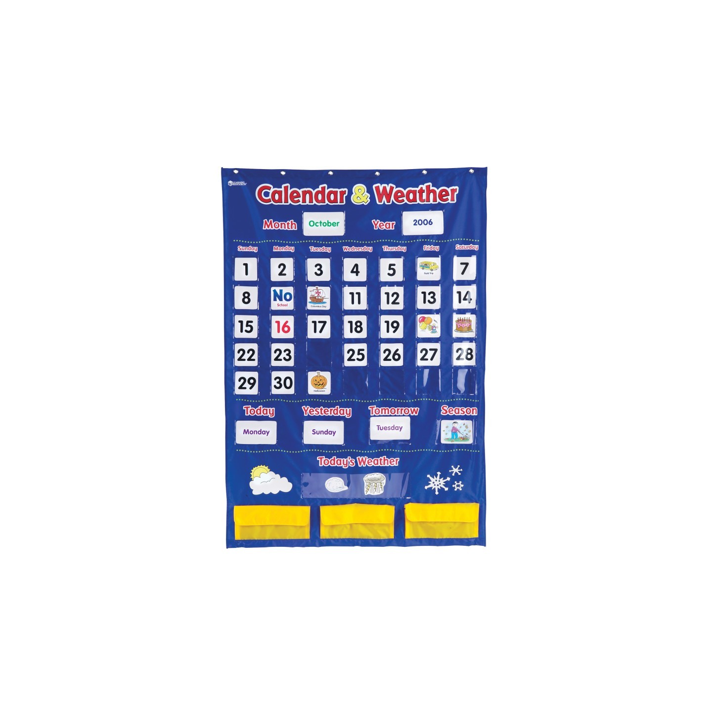 Learning Resources Calendar and Weather Pocket Chart
