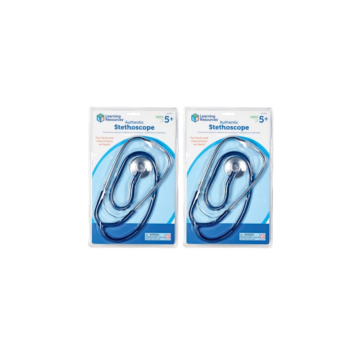 Learning Resources Stethoscope, Pack of 2