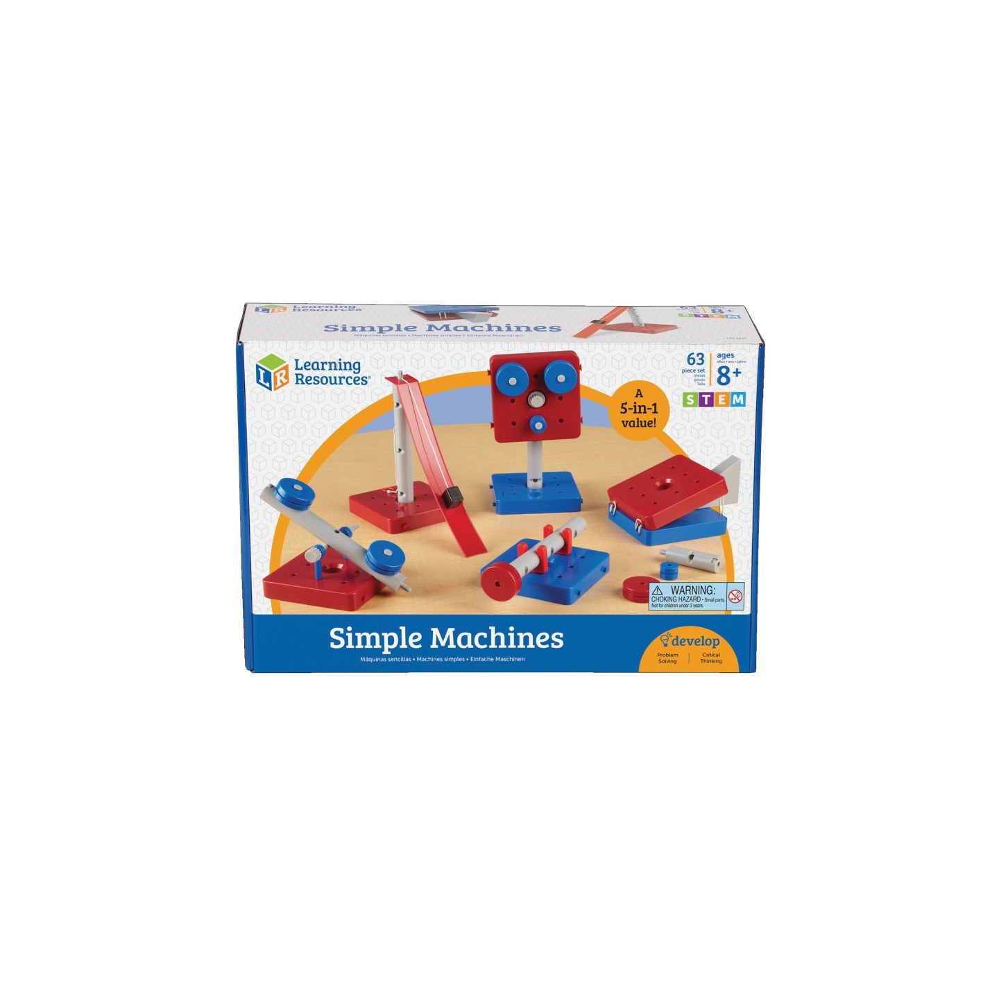 Learning Resources Simple Machines Set, Pack of 5