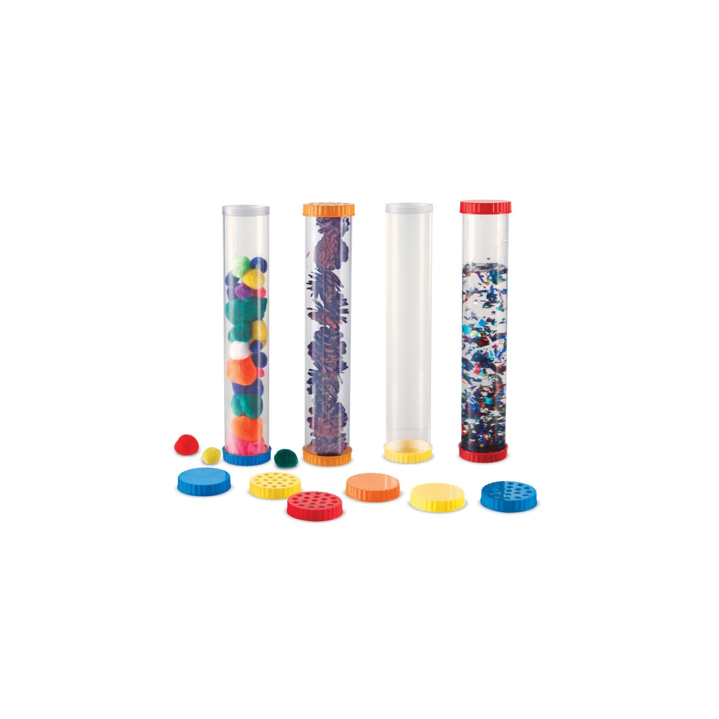 Learning Resources Primary Science Sensory Tubes, Set of 4