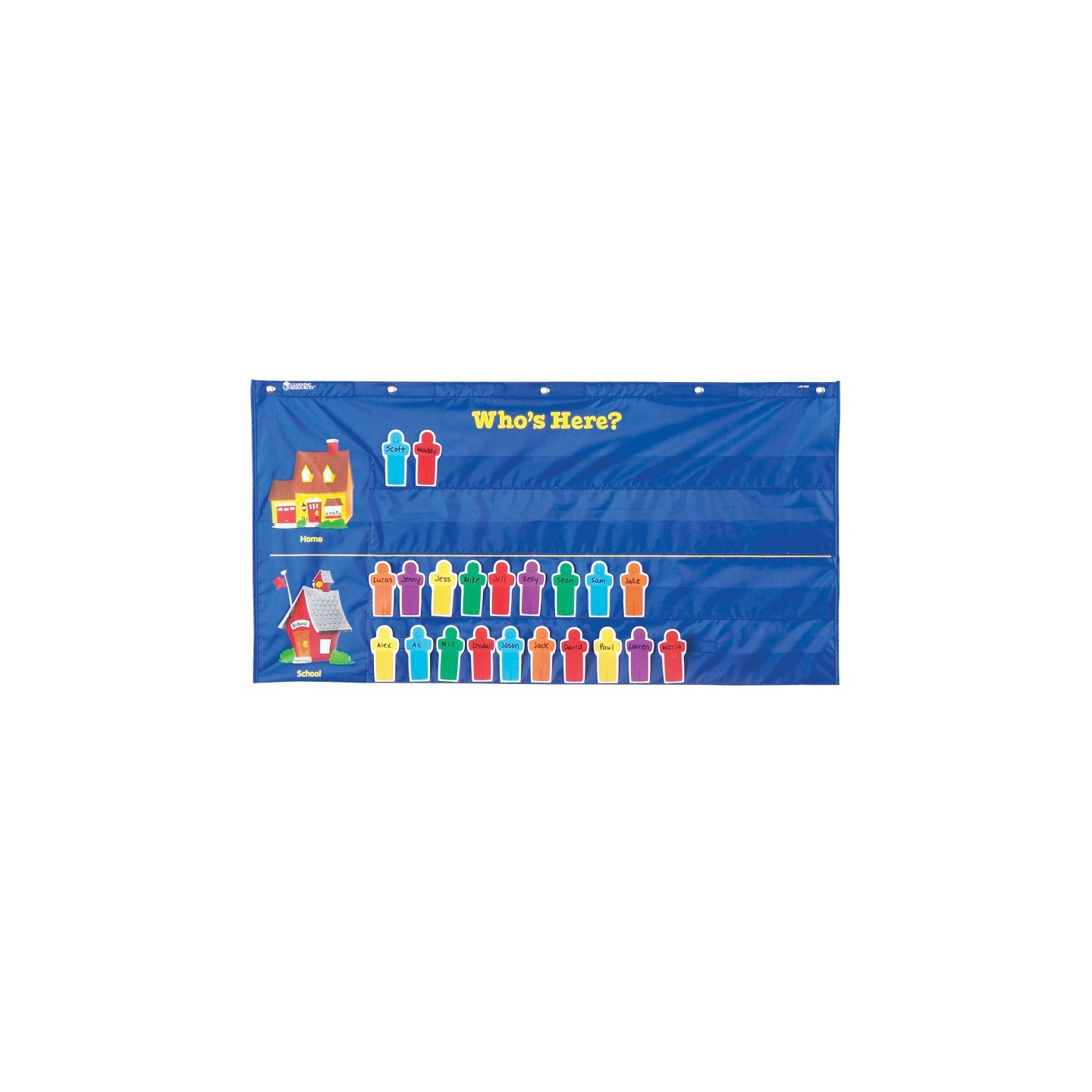 Learning Resources Attendance Pocket Chart