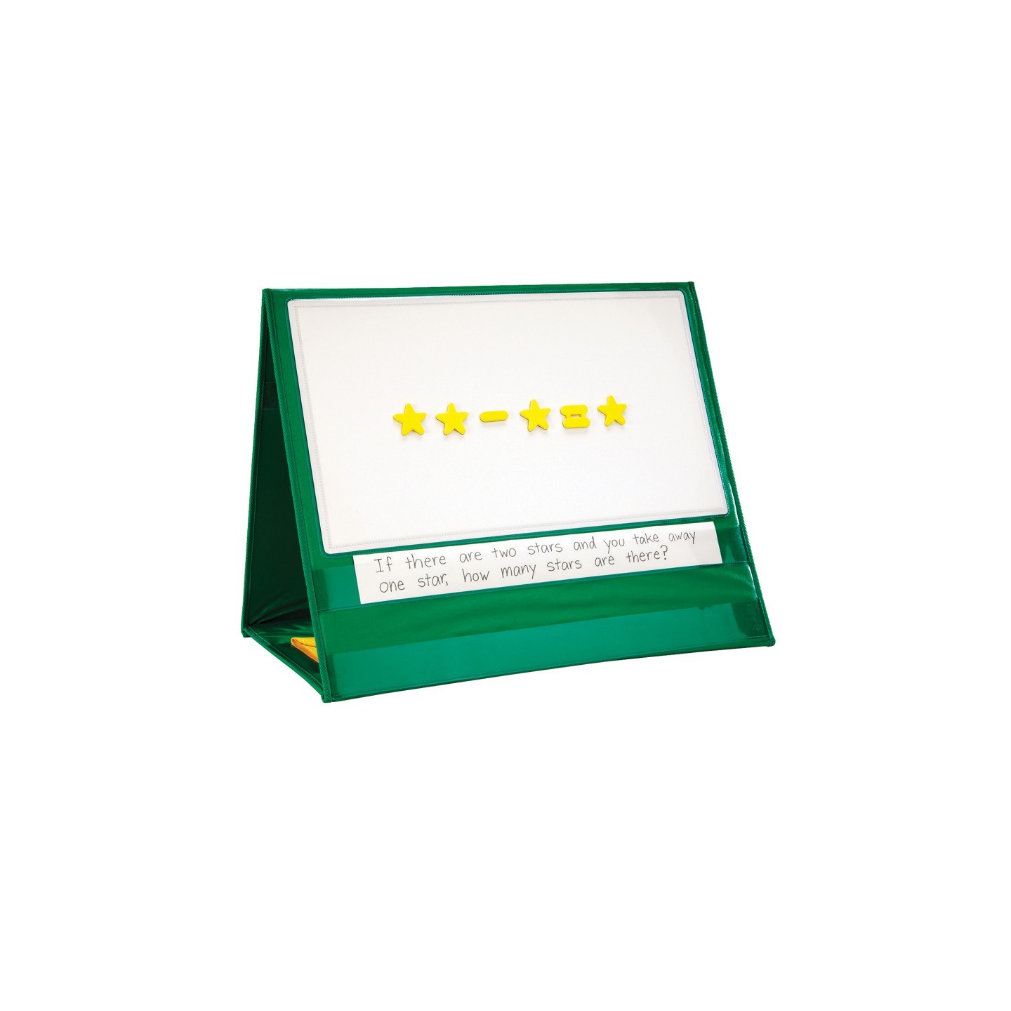 Learning Resources Write-On/Wipe-off Magnetic Demonstration Double-Sided Tabletop Pocket Chart