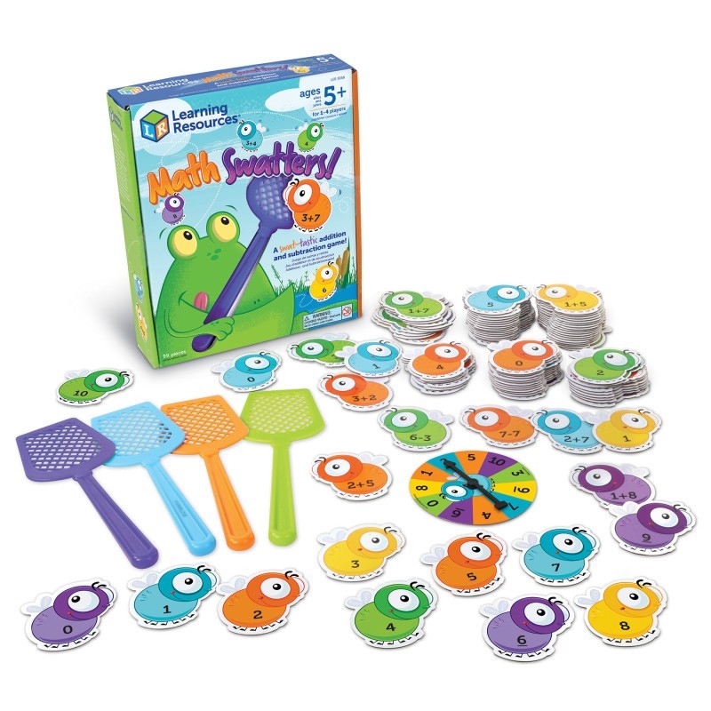 Learning Resources Math Swatters! Addition & Subtraction Game