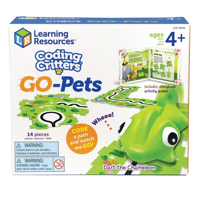 Learning Resources Coding Critters™ Go-Pets, Dart the Chameleon