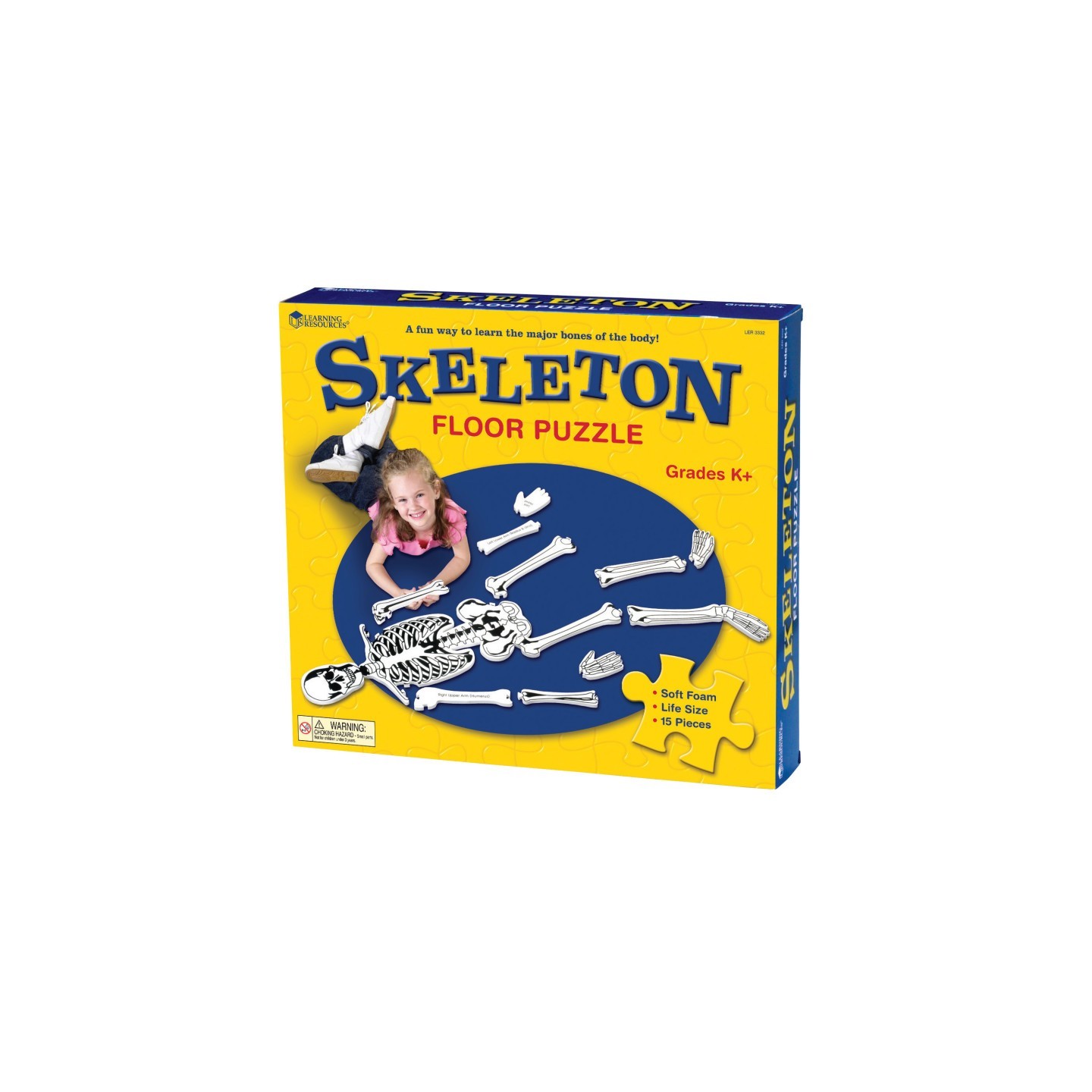 Learning Resources Skeleton Foam Floor Puzzle