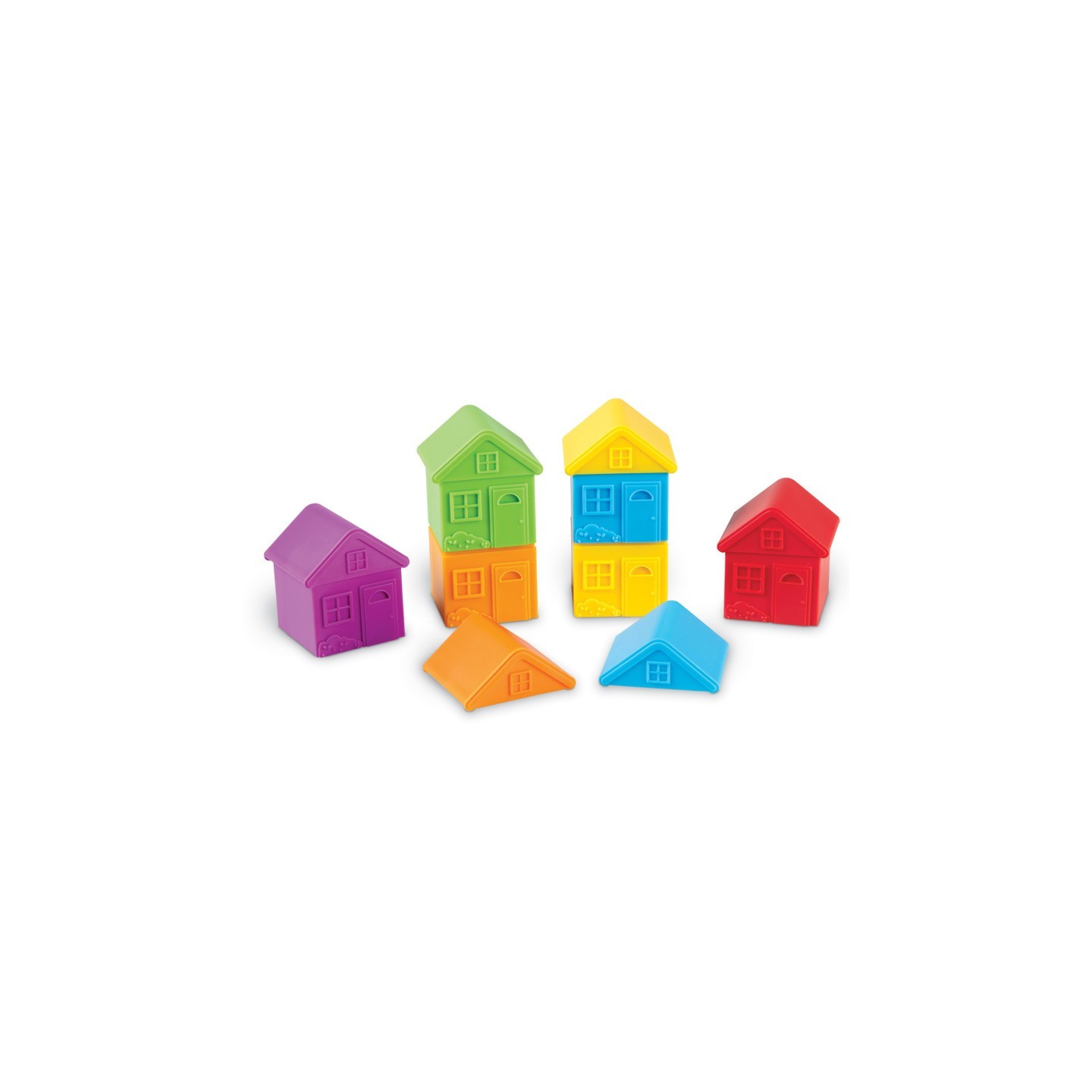 Learning Resources All About Me Sort & Match Houses, Set of 6