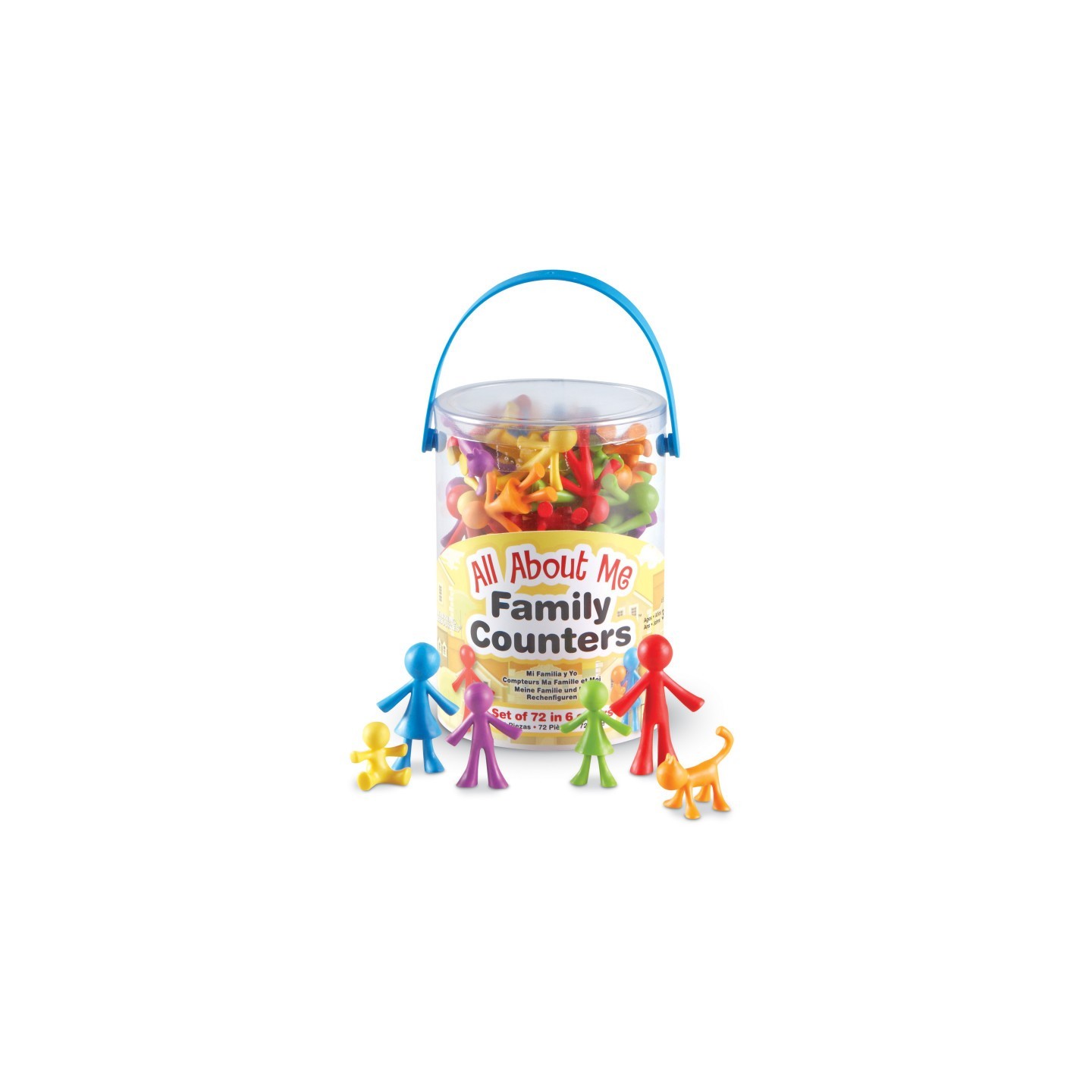 Learning Resources All About Me Family Counters™, Set of 72