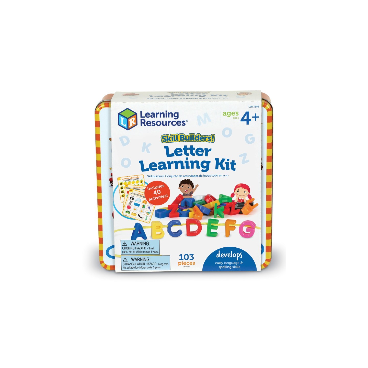 Learning Resources Skill Builders! Letter Learning Kit